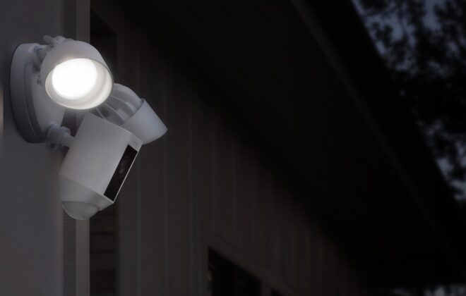security cameras and lighting